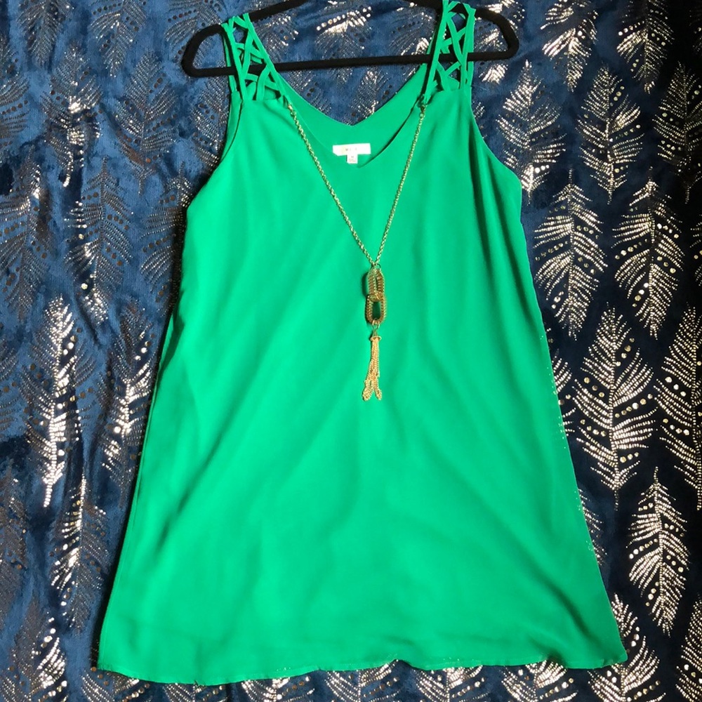 Beautiful green summer dress!